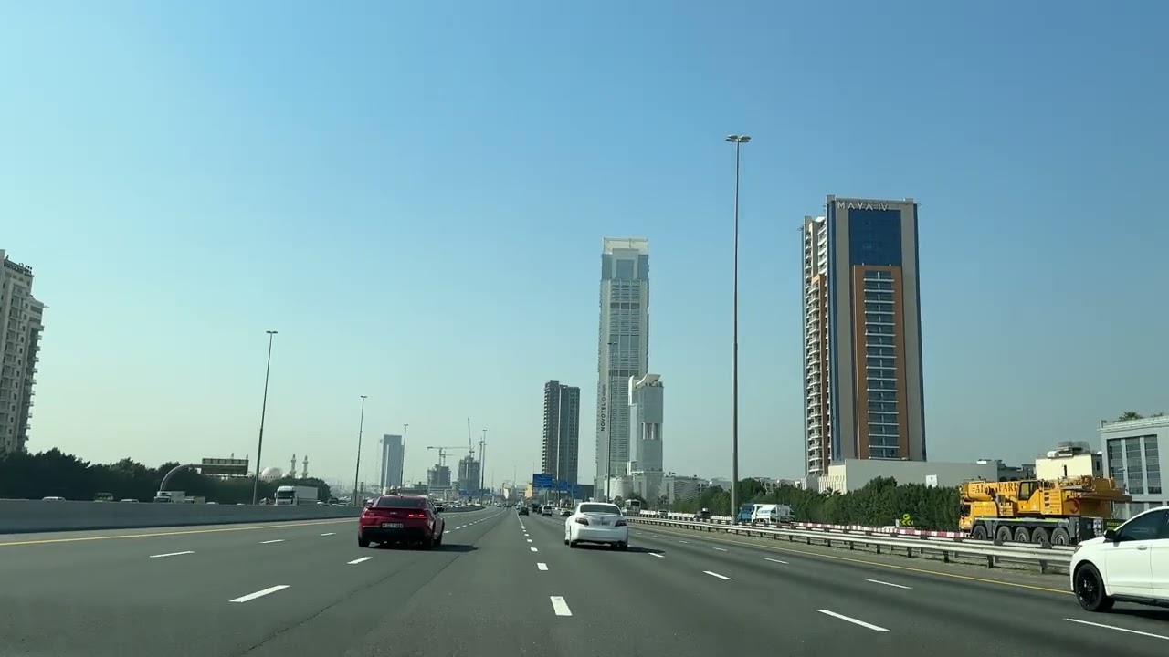 Majan to Marina Mall | DUBAI | 4K