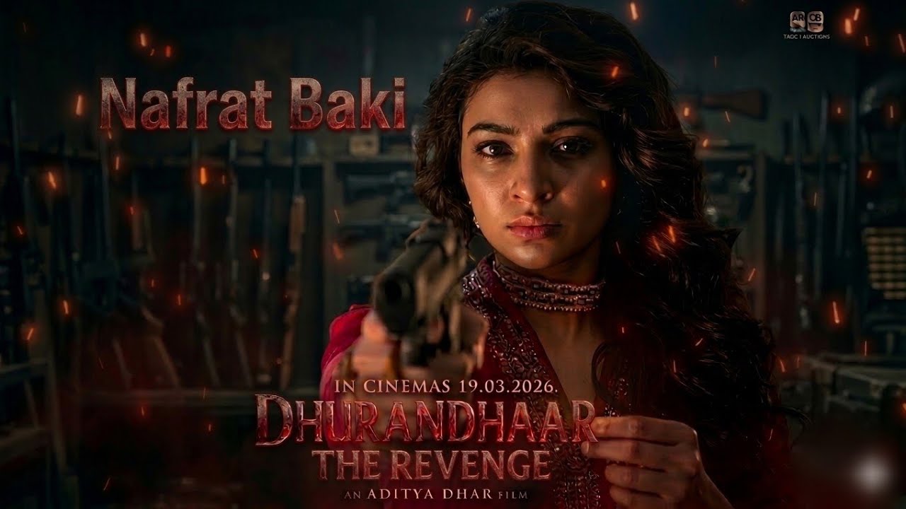 Nafrat Baki - Official Song | Dhurandhar : The Revenge | Ranveer Singh | Sara Arjun | Melodic Soul 