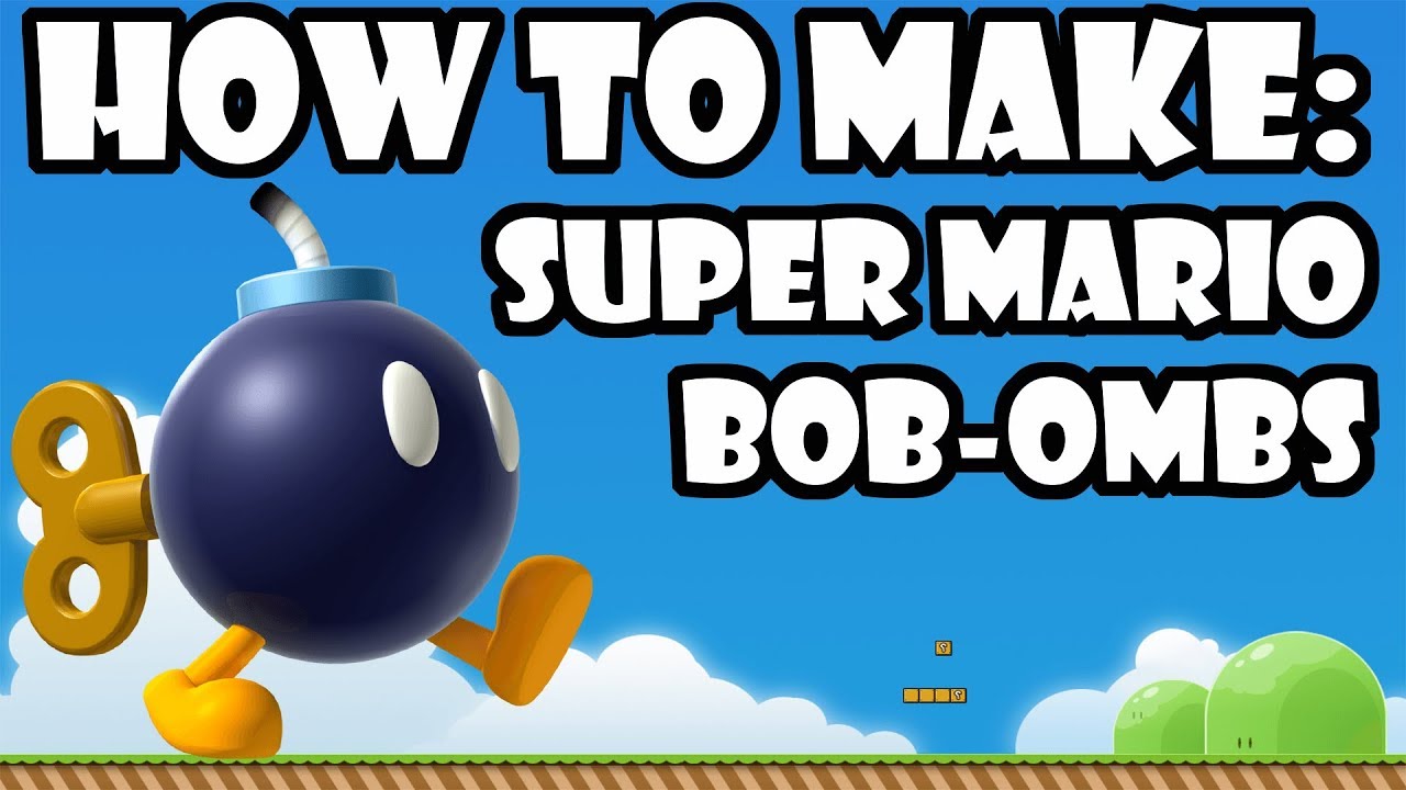 How to Make Super Mario Cosplay Bob-Ombs!