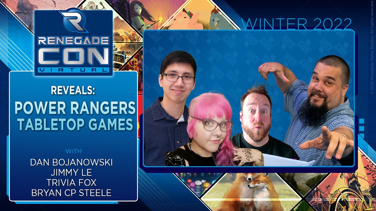 RenCon: REVEALS - Power Rangers Tabletop Games