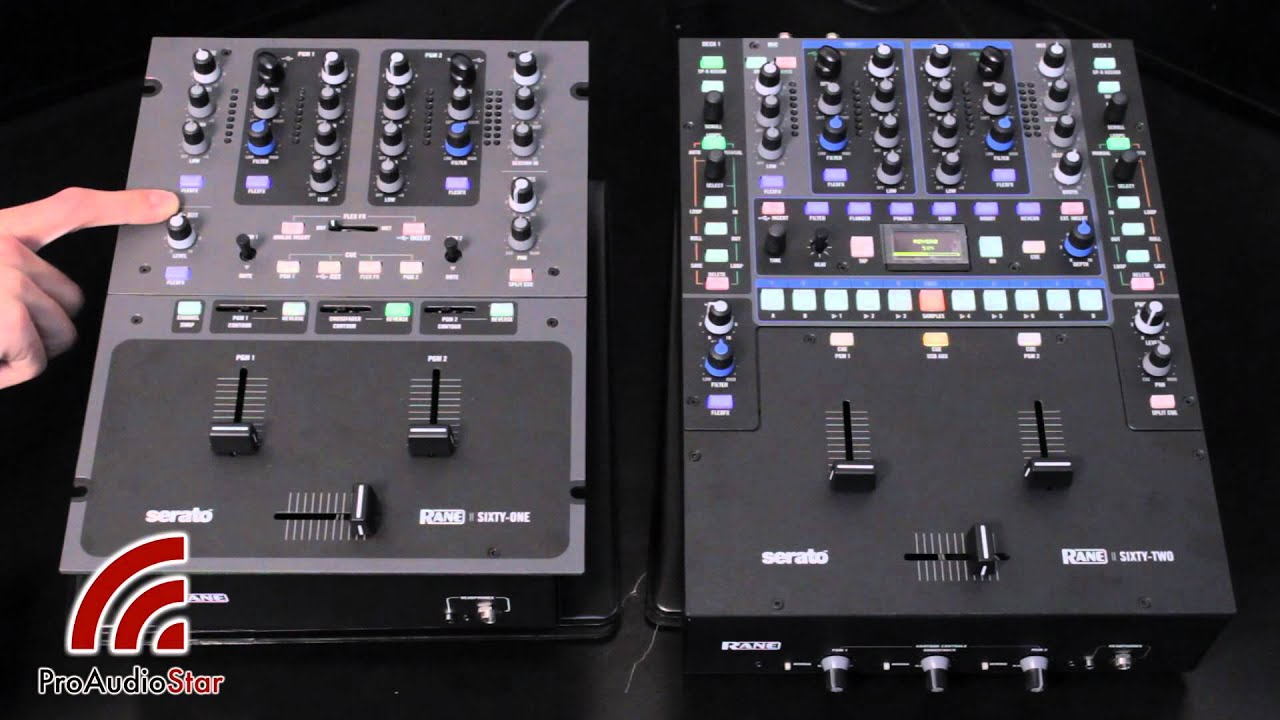 RANE SIXTY-ONE vs. SIXTY-TWO Comparison