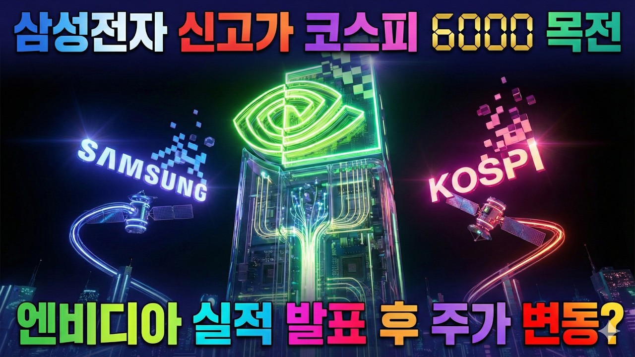삼성전자 신고가 엔비디아 실적 발표 후 주가 변동 아마존 자체 칩 브로드컴 ASIC 우려 AI 반도체 빅테크 최신 해외소식 총정리 매일 업데이트