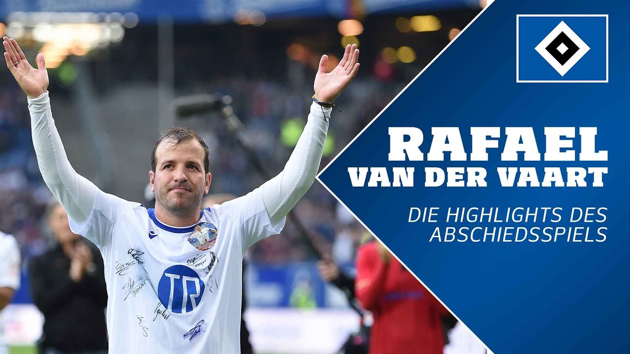 Das Abschiedsspiel von Rafael van der Vaart | Highlights und Interviews