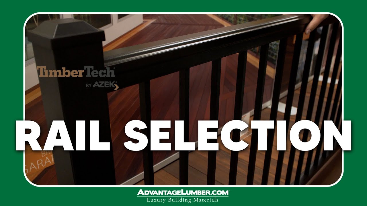 TimberTech Rail Selection w/ TimberTech Marketing Manager - Advantage Lumber