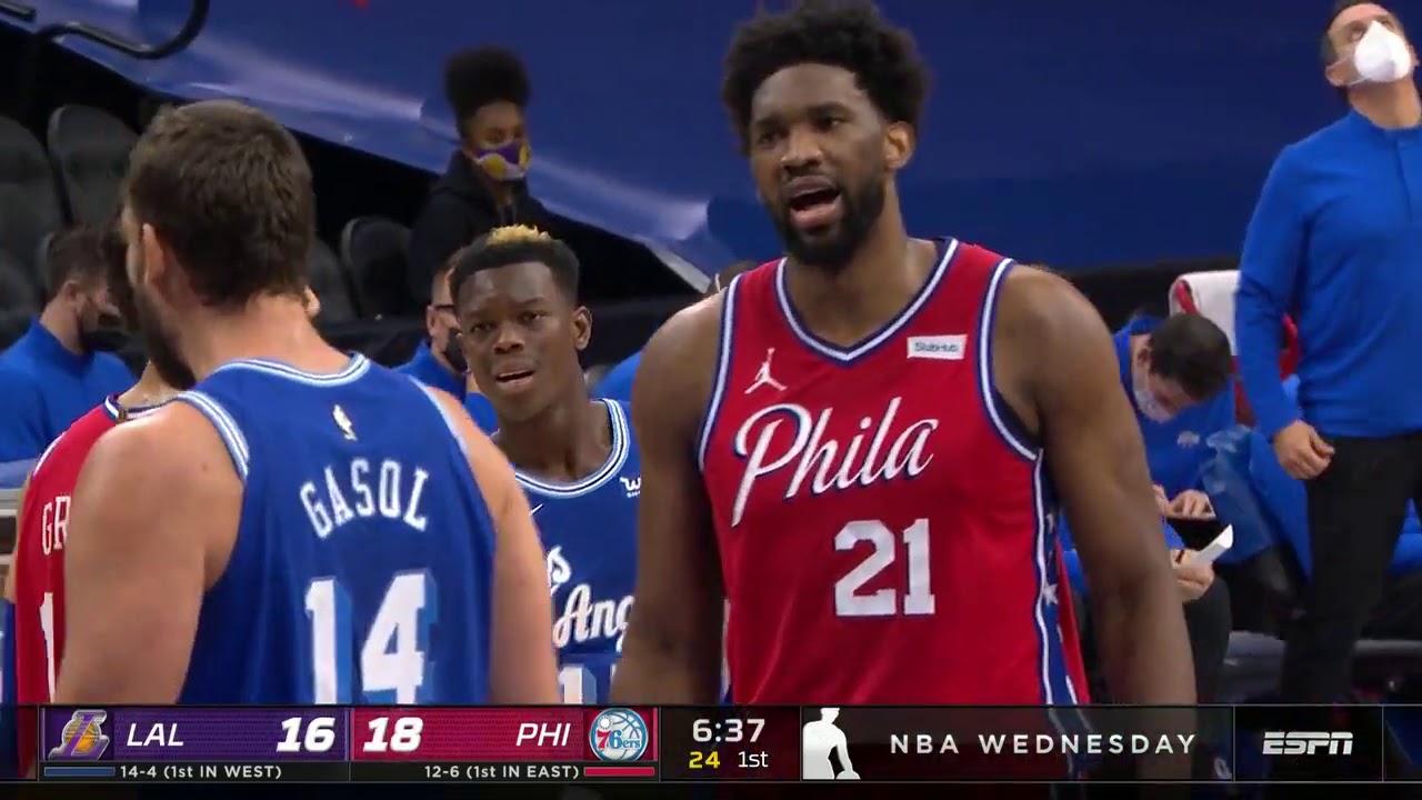 Marc Gasol vs Sixers (27 - 1 - 2021)