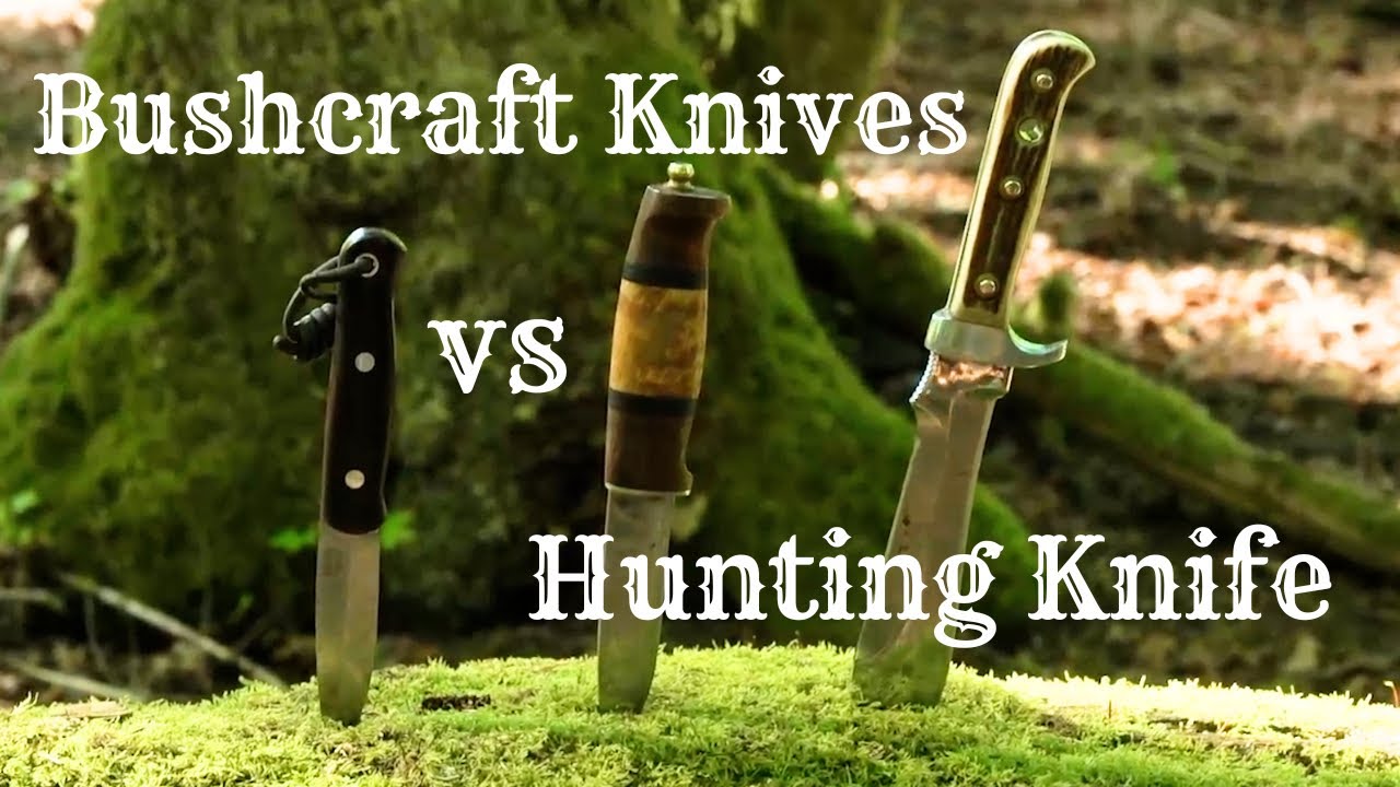 Are Bushcraft Knives Not That Different From Hunting Knives?