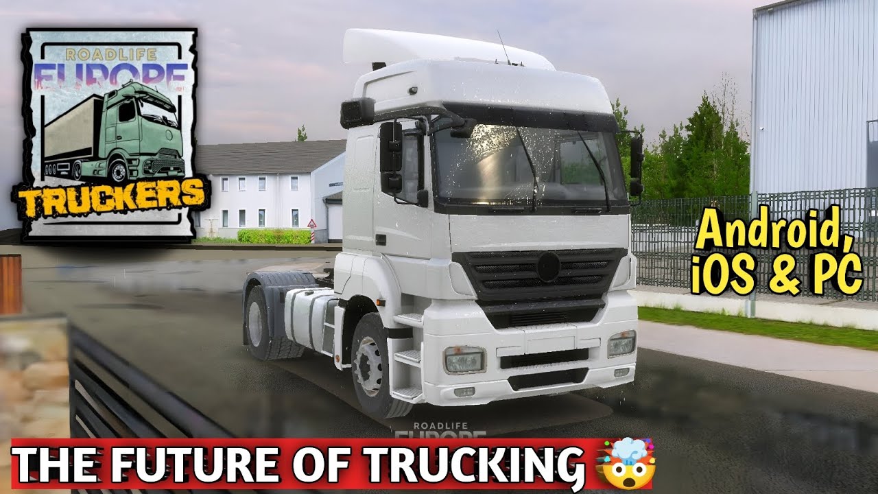 🤯 БУДУЩЕЕ ГРУЗОВЫХ ПЕРЕВОЗОК! 🚛🚀 Roadlife Europe: Truckers от Mobarco Studios | Грядущий симулято...