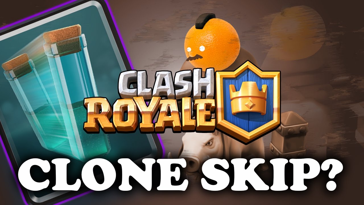 Clash Royale | How to Clone Spell | Clone Skipping