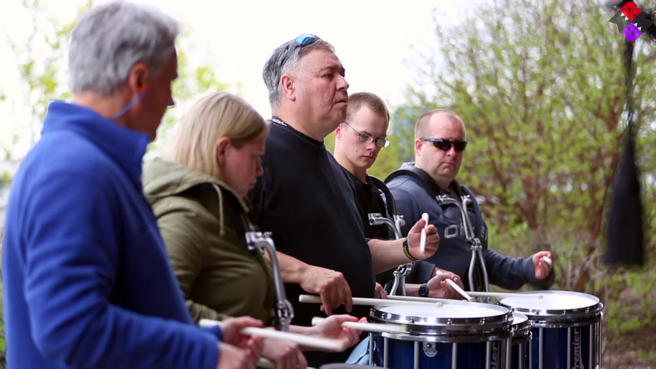 Peel Police Pipe Band Rehearsal | Harvey Dawson | MSR
