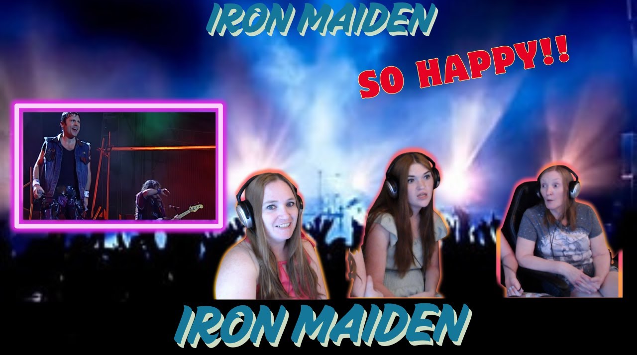 Happiest Drummer Ever! | Iron Maiden | Iron Maiden | 3 Generation Reaction