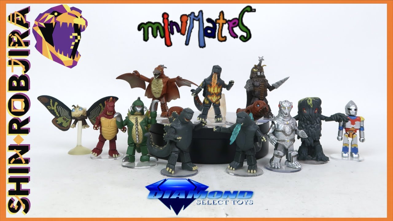 Diamond Select: Godzilla Mini-Mates (Series 1 - 3) | Full Series Review
