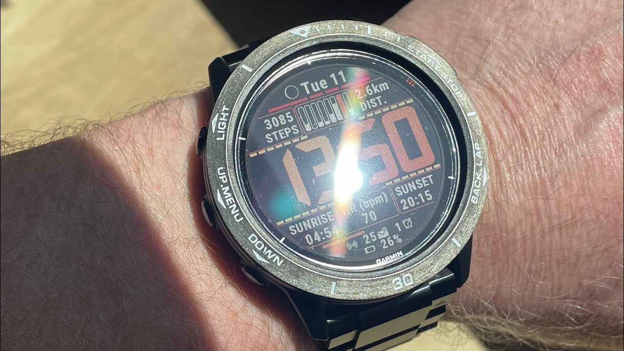 Garmin Fenix 6 X Pro Solar. Hardware modification. Bezel, glass, cover. Modyfikacja sprzętu -zestaw