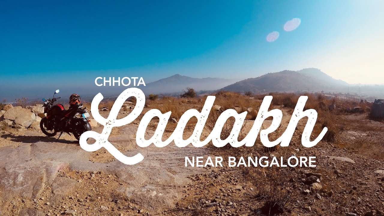 Chhota Ladakh near Bangalore | foggy morning | Best place to visit in Bangalore | GoPro