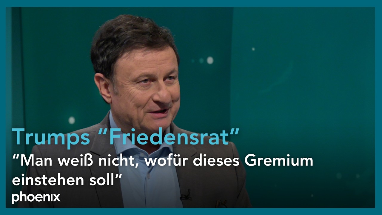 Prof. Stefan Fröhlich zur ersten Sitzung von Trumps 