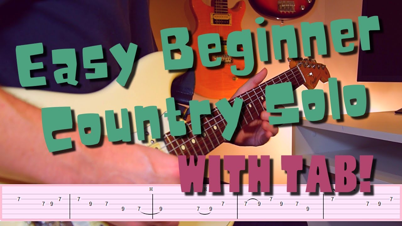 Play Your First Guitar Solo - with Tab