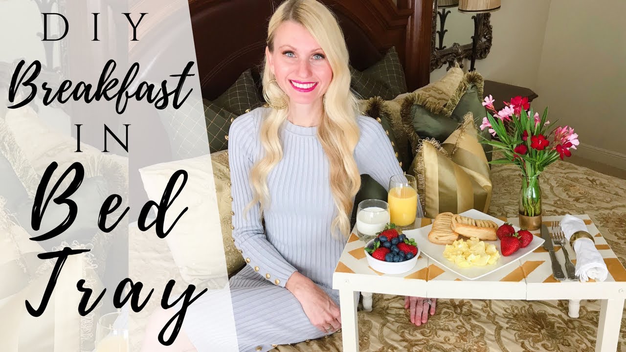 HOW TO MAKE A BREAKFAST TRAY (MAKE YOUR OWN BREAKFAST TRAY FOR CHEAP)