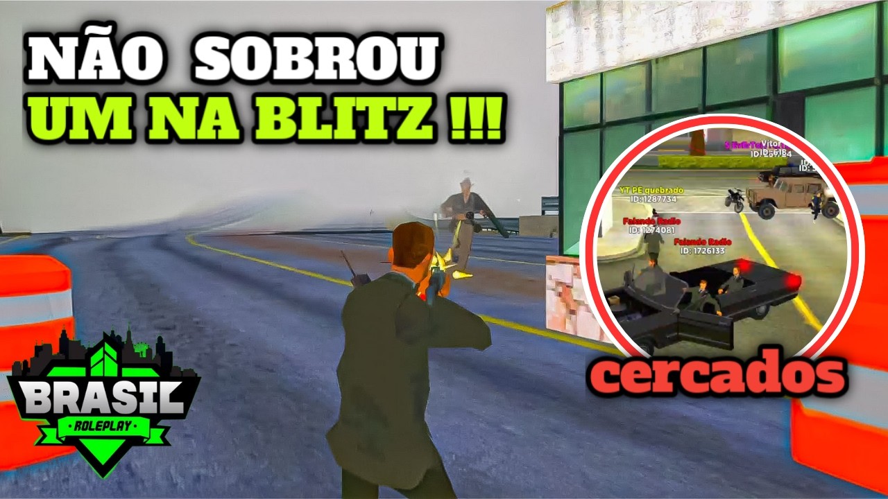 DESTRUINDO A BLITZ NO BRP - ( BRASIL ROLEPLAY )