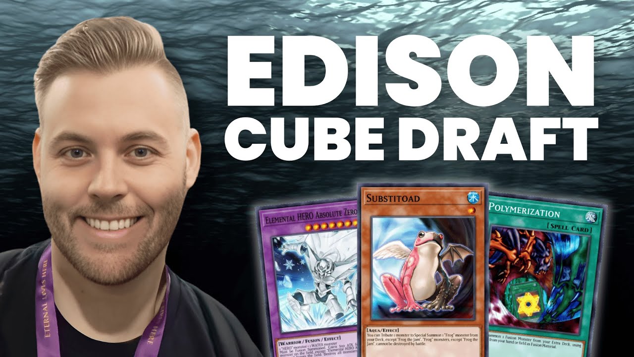 There was Absolutely Zero hope for everyone else in this draft | Yu-Gi-Oh! Edison Cube Draft