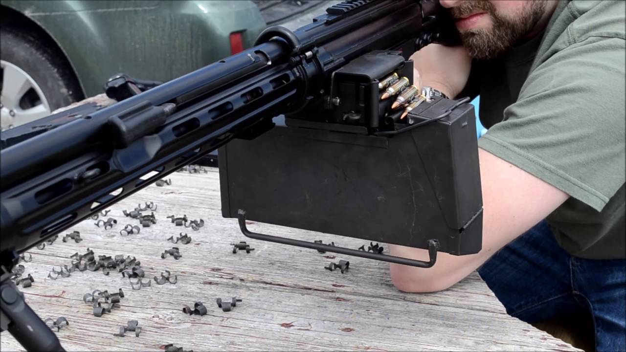 (HK) MM23e Beltfed 5.56mm Machinegun