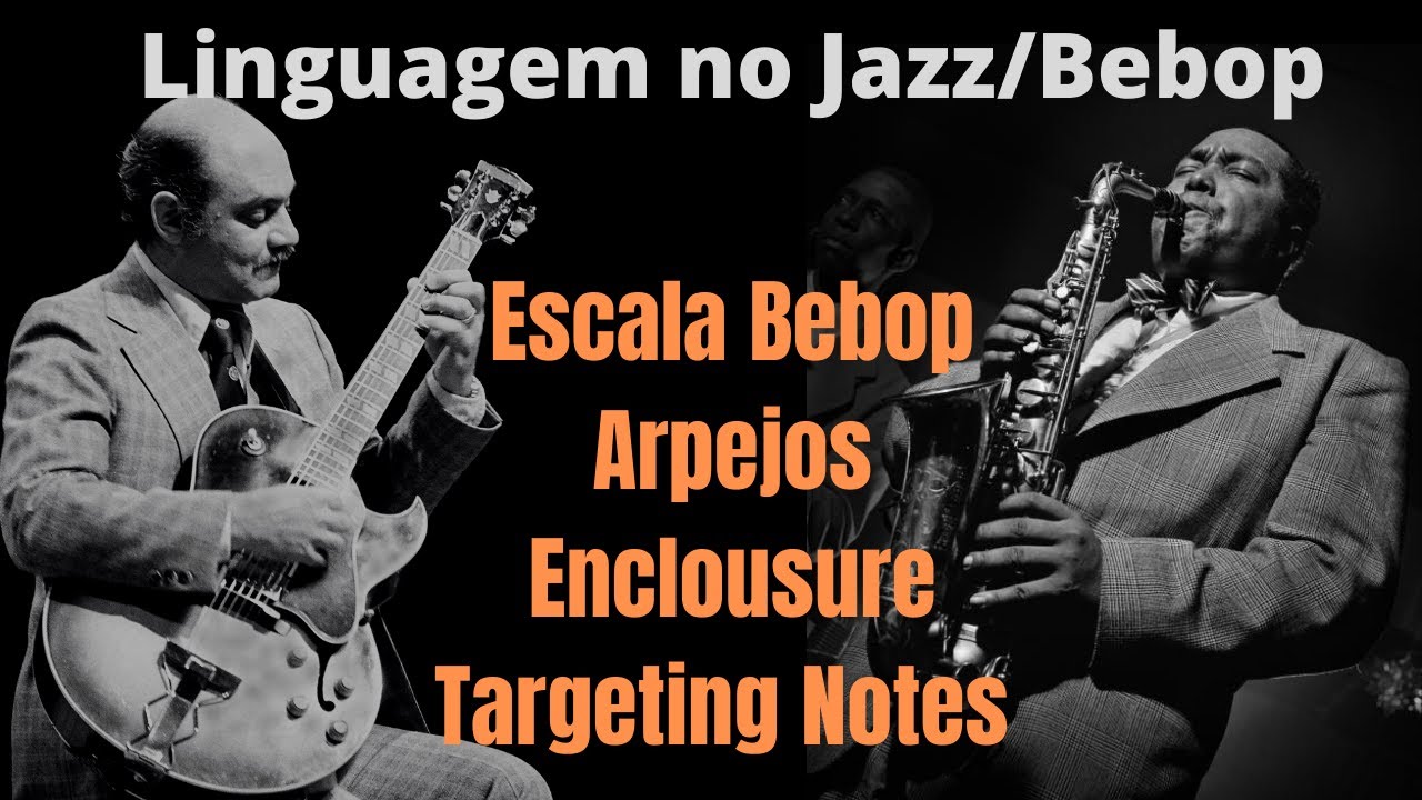 Como criar frases na linguagem do Jazz/Bebop.