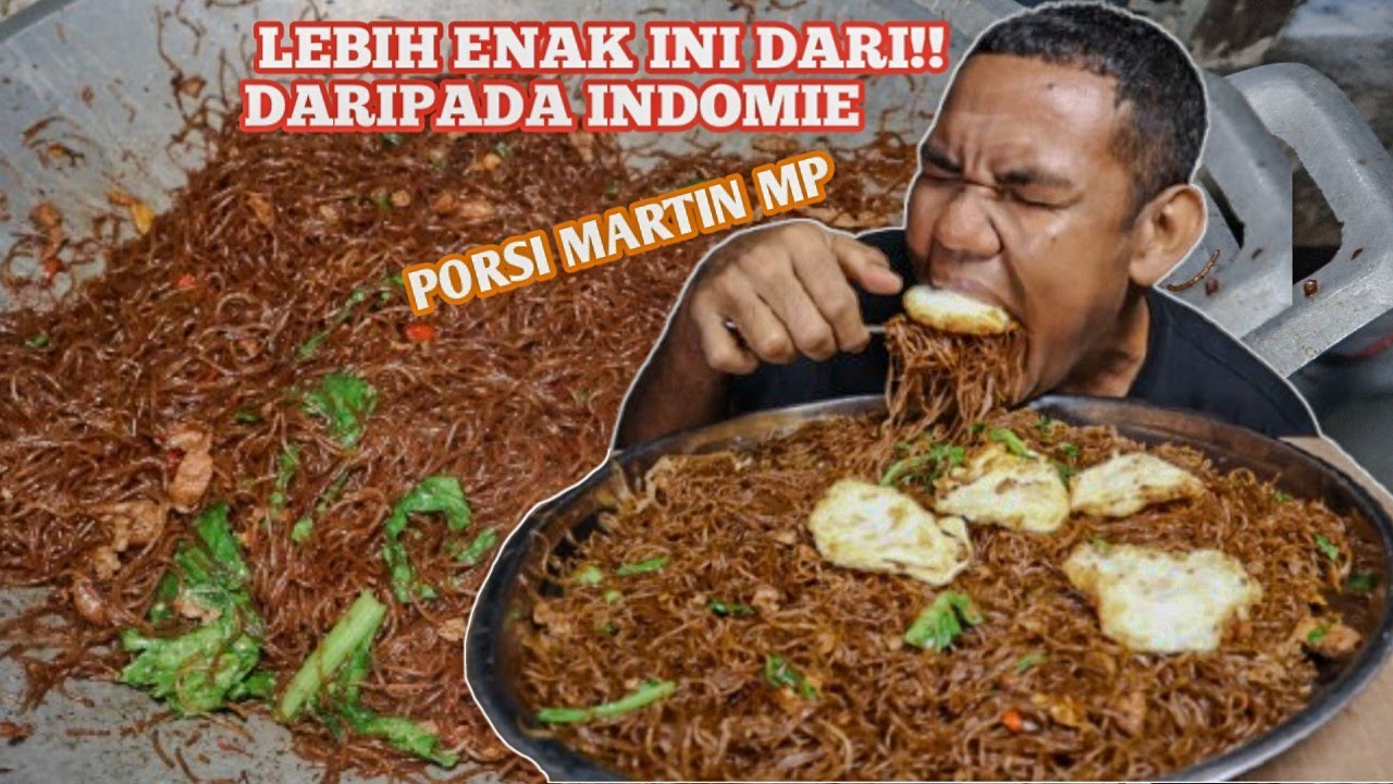 Enak kan mie ini!!  Mukbang Mie hun goreng alah alah Martin mp #mukbang #food #makan #eatingshow 