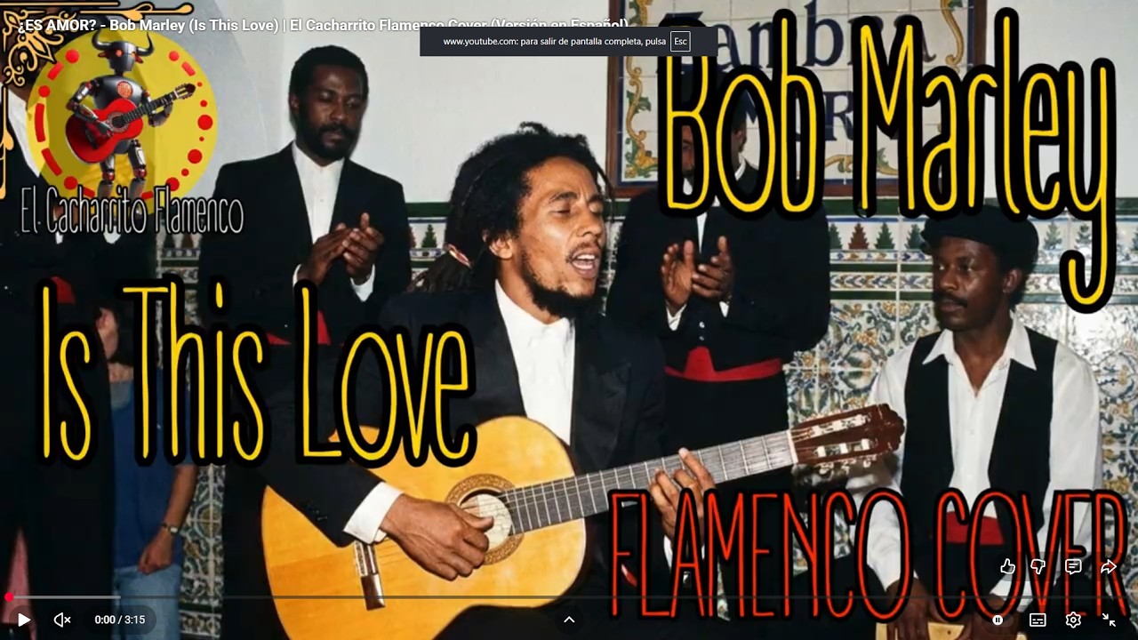 ¿ES AMOR? - Bob Marley (Is This Love) | El Cacharrito Flamenco Cover (Versión en Español)