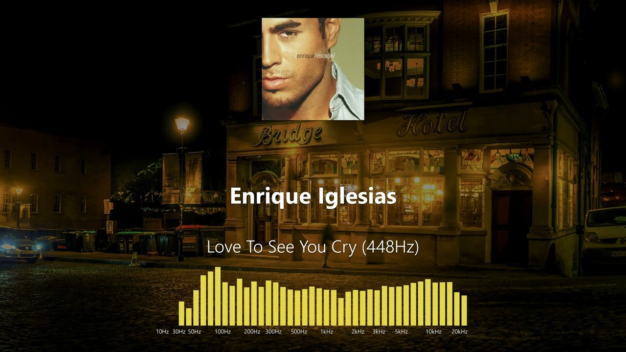 Enrique Iglesias - Love To See You Cry (448Hz)