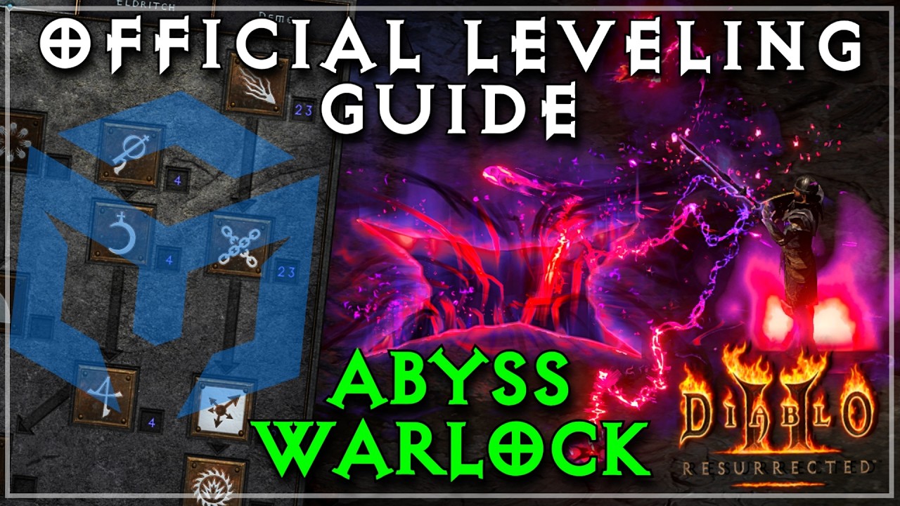 Official Abyss Warlock Leveling Guide on Maxroll! | Diablo 2 Resurrected D2R