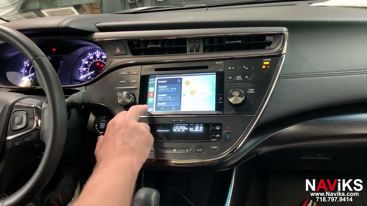 Fits 2015 - 2018 Toyota Avalon EnTune 2 Apple CarPlay + Android Auto (Wired & Wireless) + USB Media