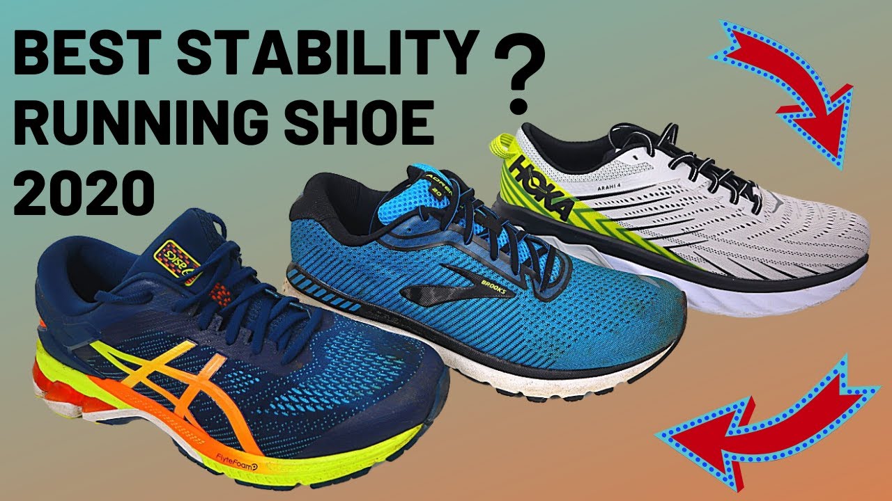 BEST STABILITY RUNNING SHOES 2020 | Asics Kayano 26 v Brooks Adrenaline GTS 20 v Hoka Arahi 4 REVIEW