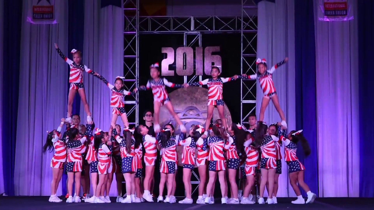 Equipo de Cheerleading del Colegio Americano de Guayaquil - Categoría Cheer Team MINI L1