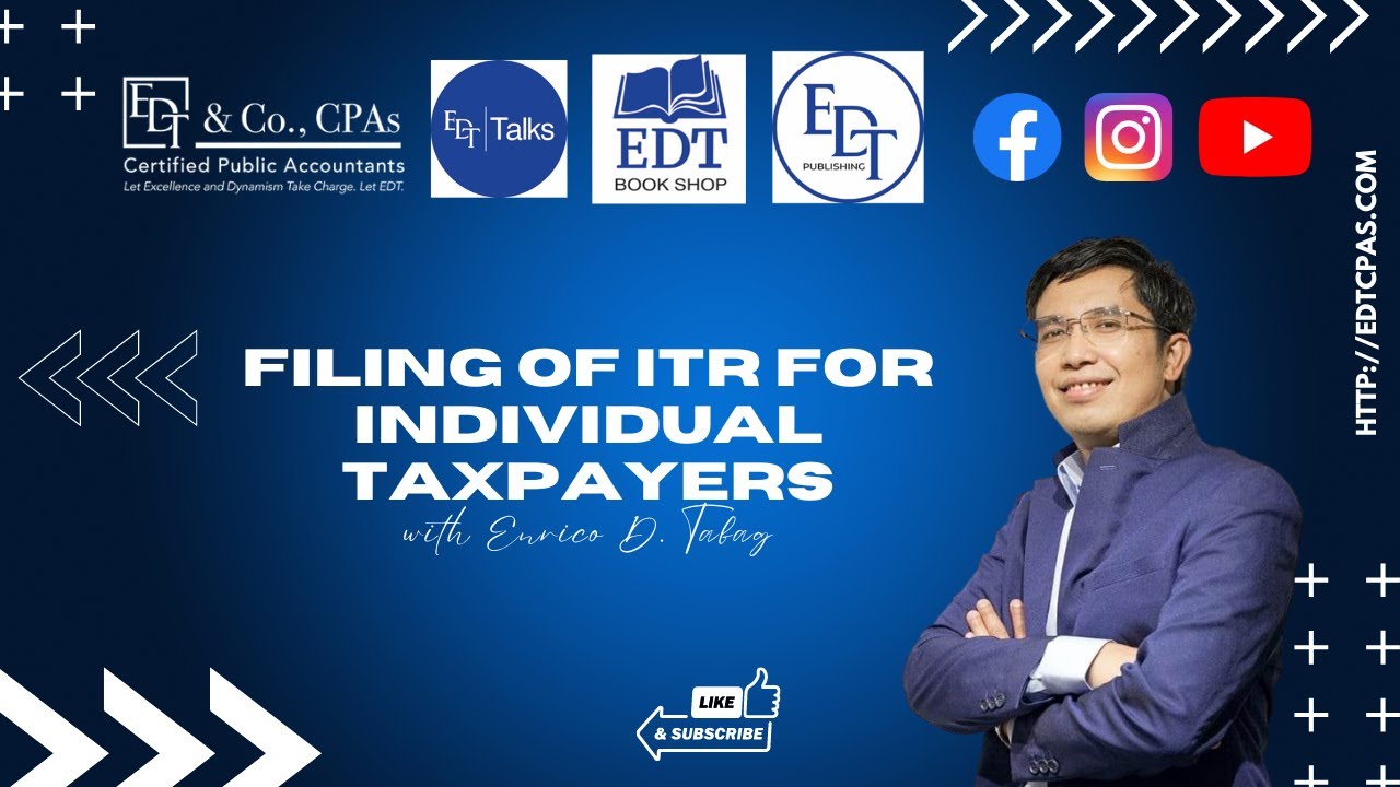 Filing of ITR for Individual Taxpayers