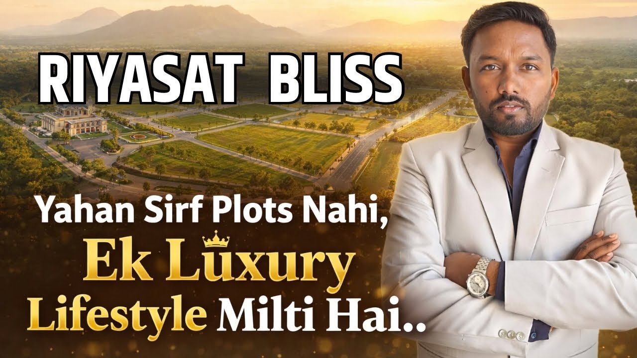 “RIYASAT BLISS” | Yahan Sirf Plots Nahi, Ek Luxury Lifestyle Milti Hai… #riyasatbliss #riyasatplots