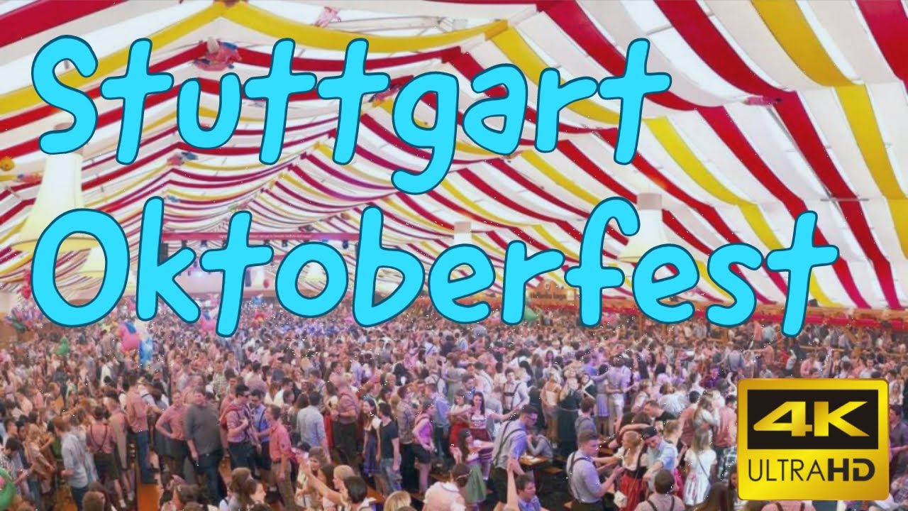 Oktoberfest in Stuttgart: Das Canstatter Wasen Volksfest 4K