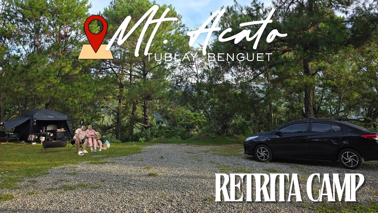 Mt. Acato Camping June 2024 Tublay, Benguet | Vidalido Poon Saan Sedan Golden Retriever