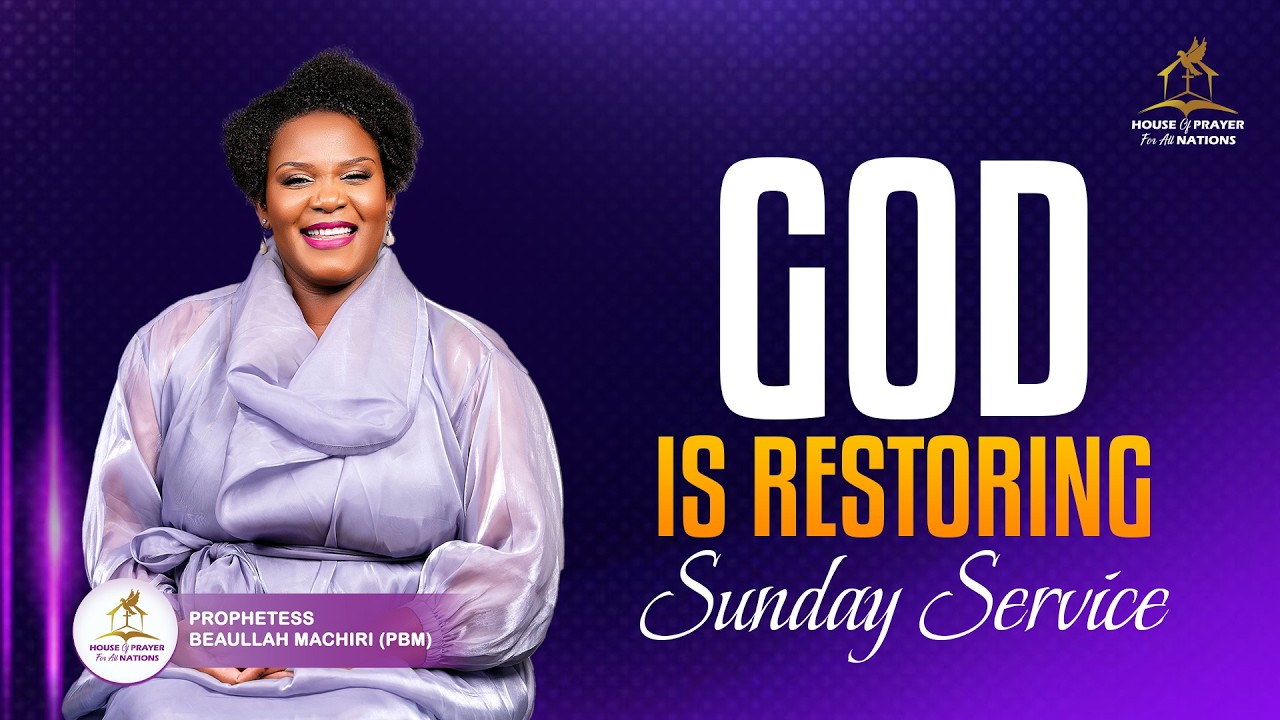 God is restoring | Sunday Service With Prophetess Beaulah Machiri (PBM)