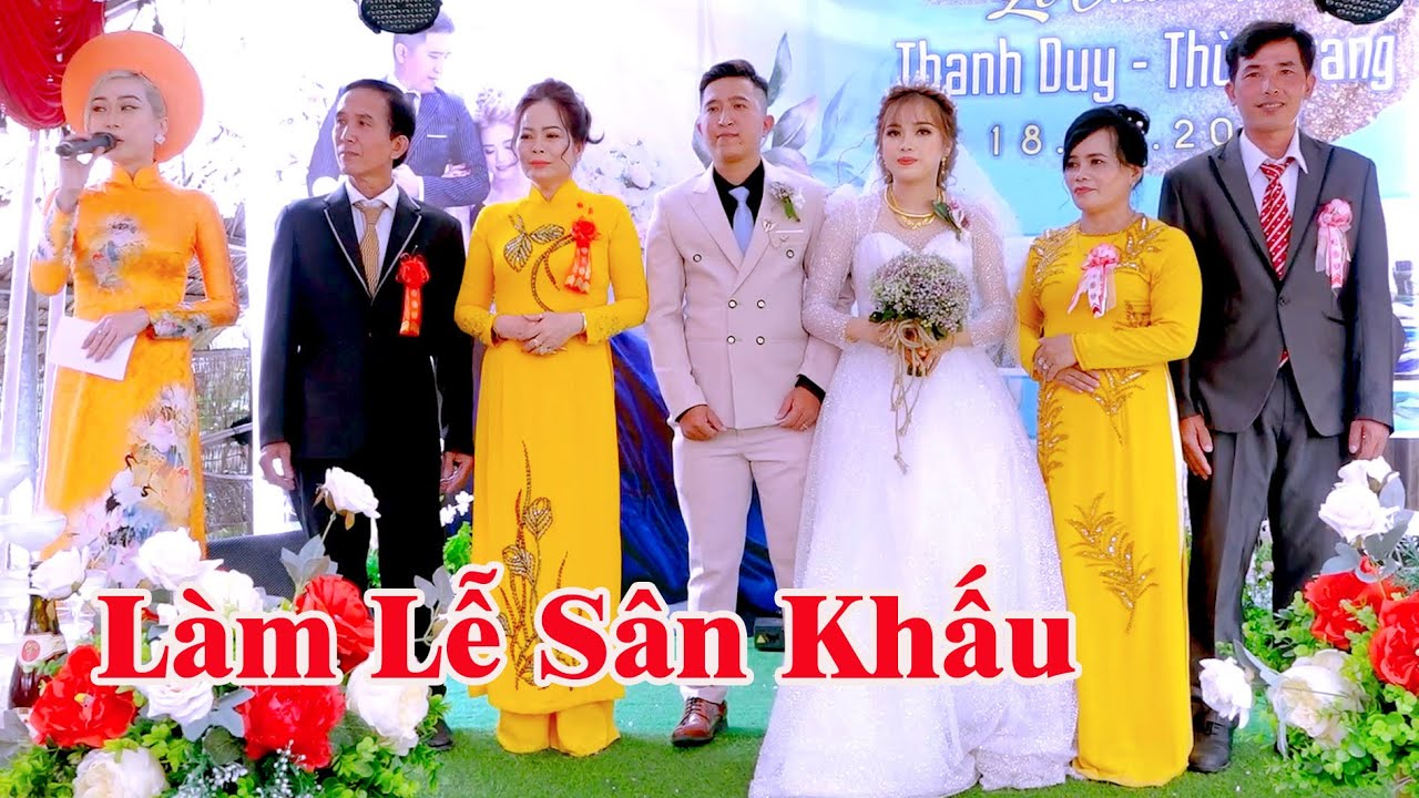 Làm Lễ Sân Khấu - MC. Quế Trâm - Đám Cưới Cù Lao Dung { THANH DUY & THÙY TRANG }