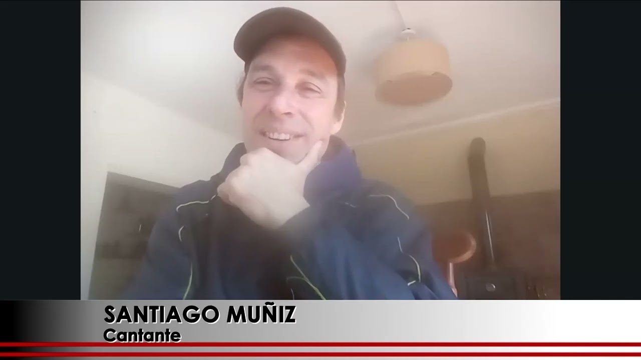 Entrevista con el cantante Santiago Muñiz en el programa 