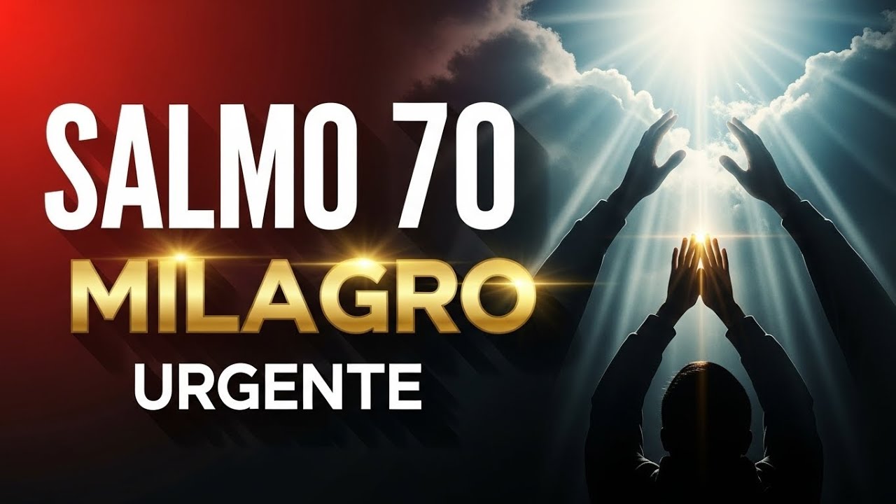 Salmo 70: Cuando TODO Parece PERDIDO… DIOS Llega con tu Milagro AHORA