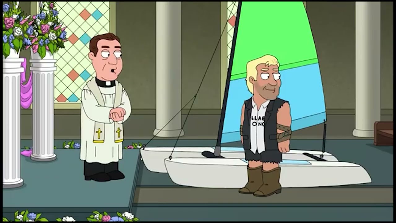 Family Guy-Australian man marry a boat Funny Moments #shorts  #short  #shortvideos #shortvideo