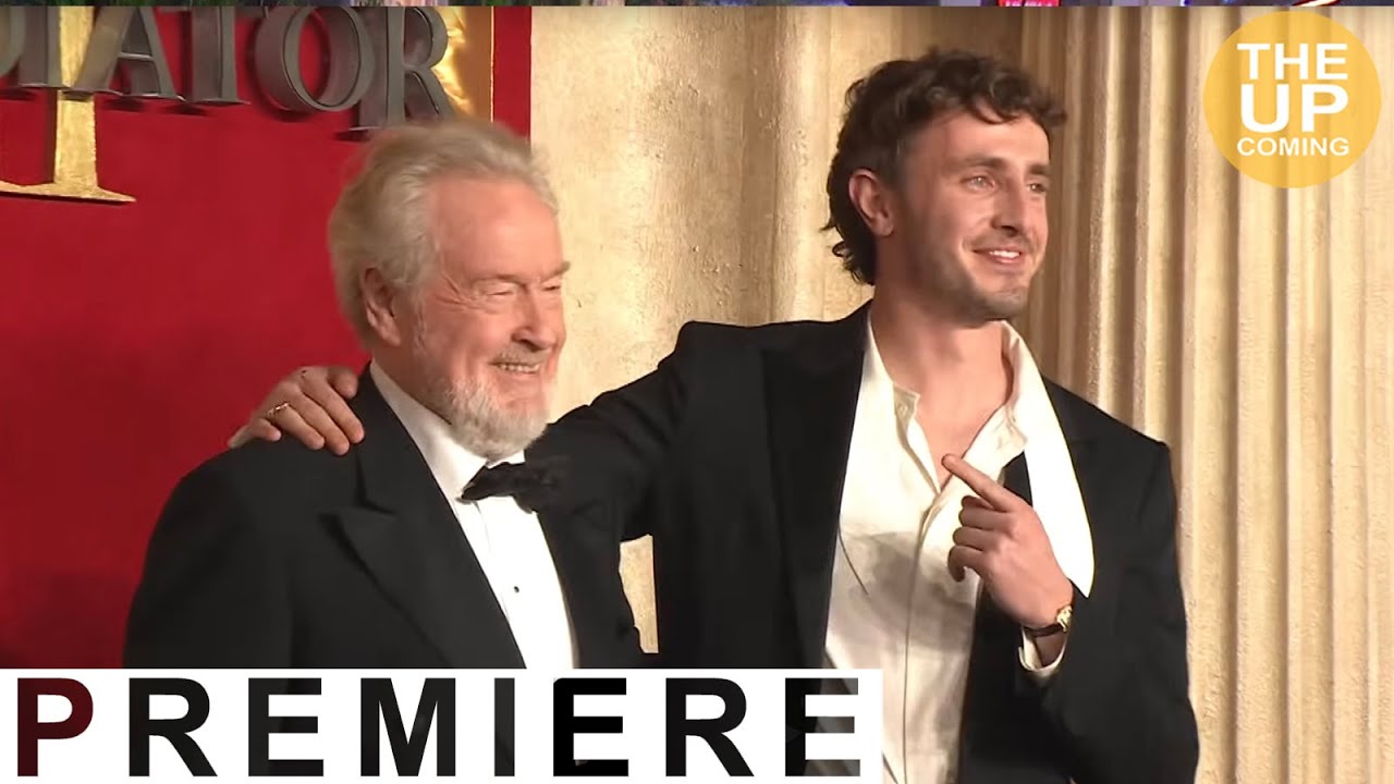 Gladiator II global premiere arrivals: Paul Mescal, Denzel Washington, Ridley Scott, The Royals