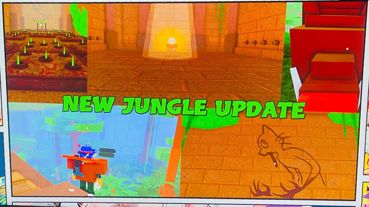 New JUNGLE BIOME in 99 NIGHTS #roblox #gaming