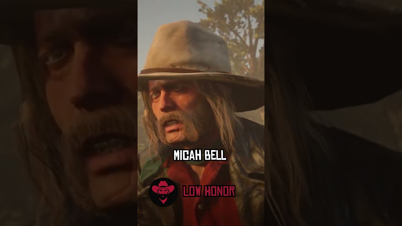 Characters Honor Levels In Red Dead (Part 2) #rdr2 #reddeadredemption2 #shorts