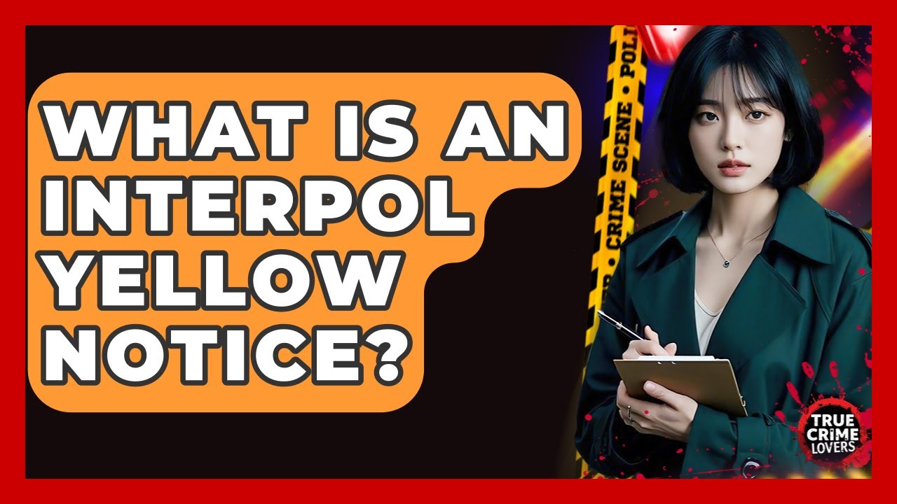 What Is An Interpol Yellow Notice? - True Crime Lovers
