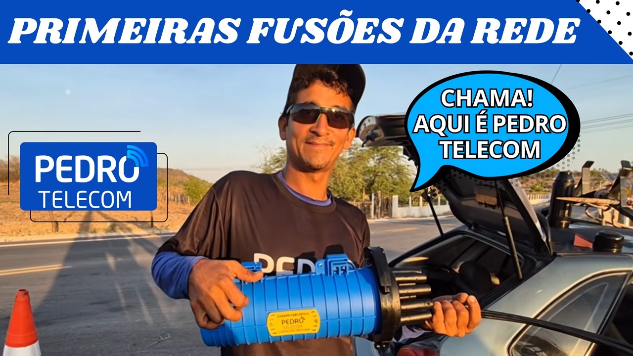 CONECTANDO DOIS POVOADOS NO FFTH, 1º LANÇAMENTO DA PEDRO TELECOM !