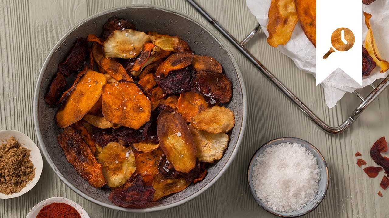Gemüsechips selber machen | Chips aus Süßkartoffel, Rote Bete & mehr | EDEKA