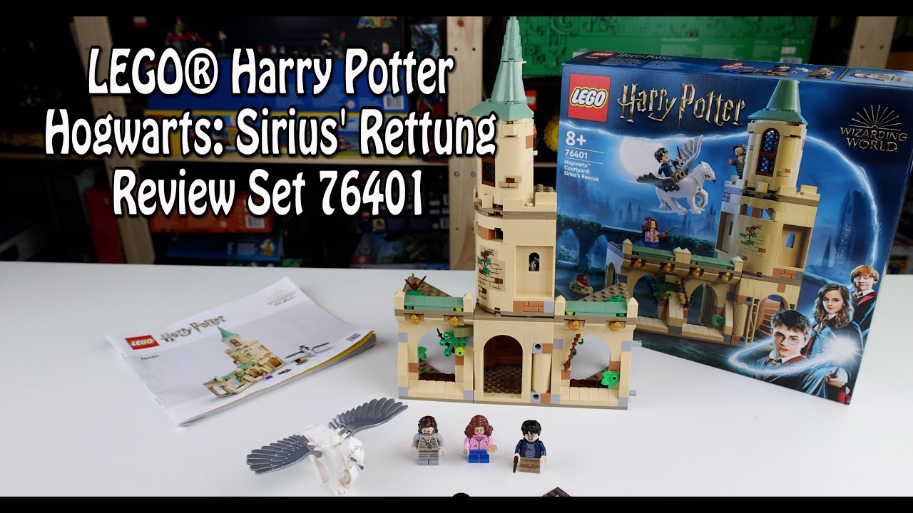 Review LEGO Sirius' Rettung (Hogwarts Harry Potter Set 76401)