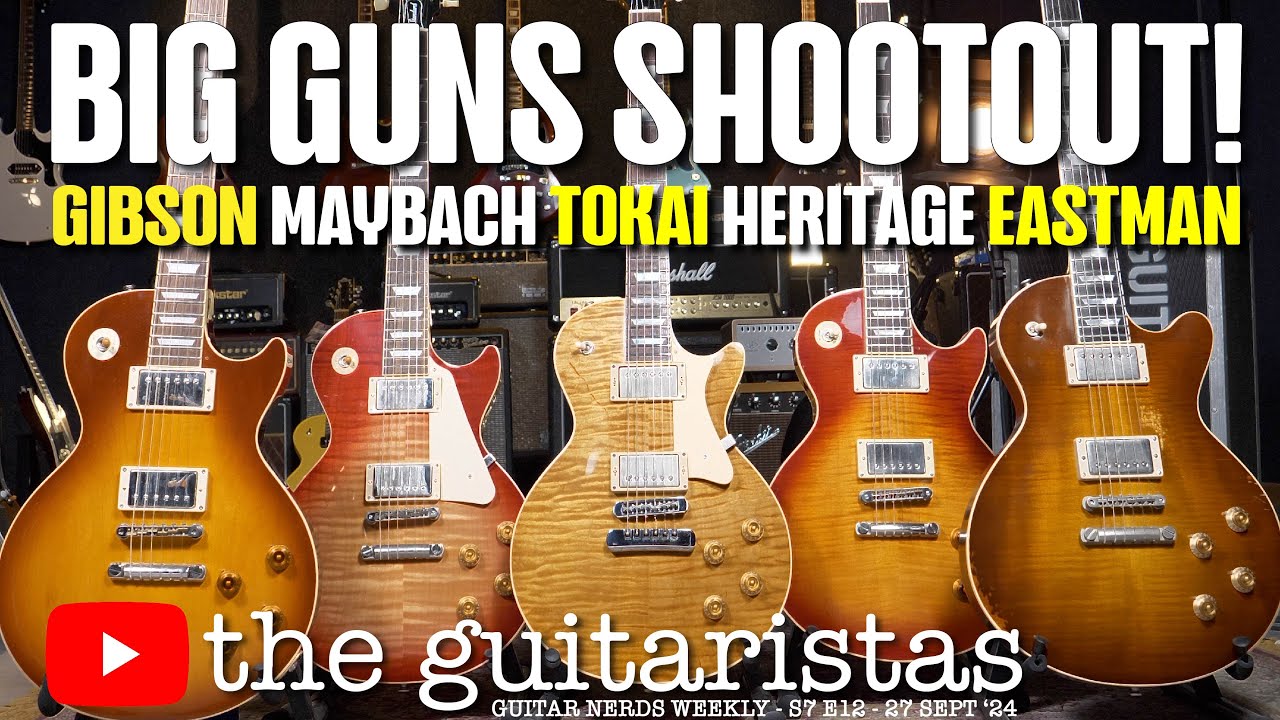 &pound;2K 'Les Paul' Comparison.... Gibson, Maybach, Tokai, Heritage, & Eastman 🎸 Which Will You Pick?