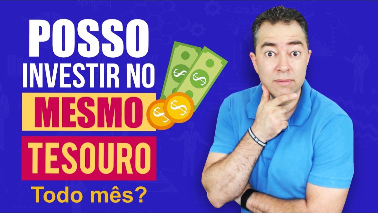 Posso investir todo mês no Tesouro Direto? Excelência no Bolso