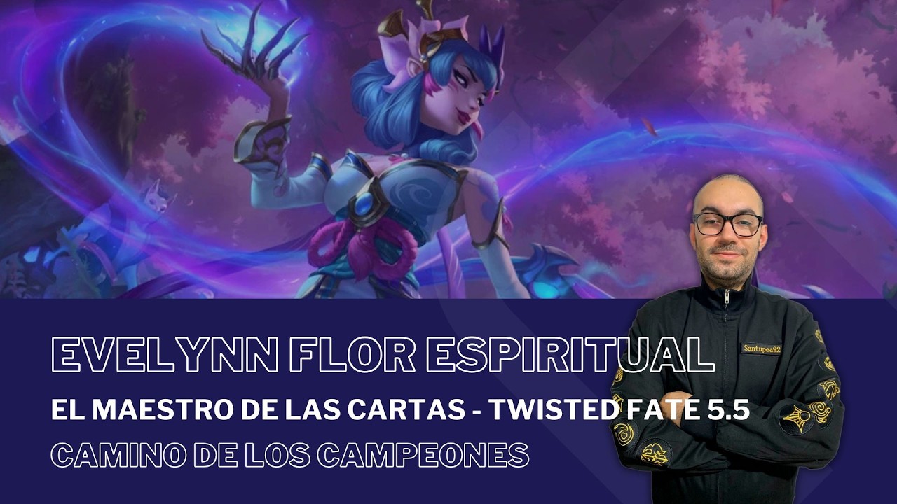 El Maestro de las Cartas - Twisted Fate 5.5☆ con EVELYNN FE / #PathOfChampions - #LegendsOfRuneterra